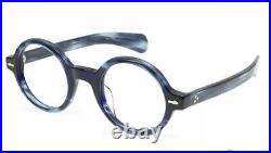 Blue Round Glasses Frames Llyod Lennon Vintage Style Blue EyeGlasses Eyewear