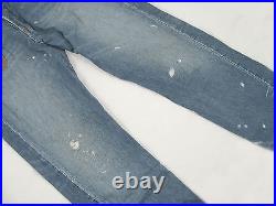 NEW Vintage Polo Ralph Lauren Cortlandt 300 Style Jeans! Paint Spots Distressed