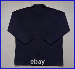 Stan Ray Cotton Ripstop Chore Work Vintage Style Jacket Made In USA Navy Size XL