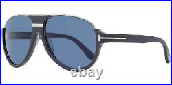 Tom Ford Dimitry Men's Grey Vintage Style Pilot Sunglasses FT0334-20V-59 Italy