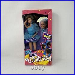Vintage 1988 Mattel Barbie Style Magic Whitney #1290 NRFB