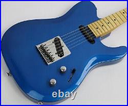Vintage 1989 Peavey Generation Series Standard Tele-Style Electric Guitar, Blue
