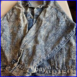 Vintage 80s Style Tony Alamo Beverly Hills Jean/Denim Jacket Awesome Look