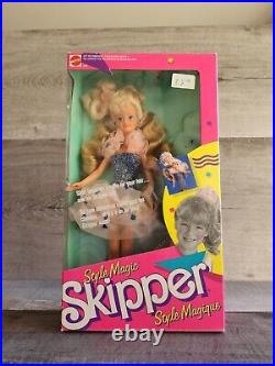 Vintage Barbie Style Magic Skipper Doll 1988 SEALED #1915 Mattel NRFB CANADA