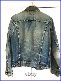 Vintage Levis Blue Selvedge Denim Jacket Big E 1960's Style & History