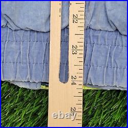 Vintage Quiksilver Jacket Medium Acid-Wash Style Blue Ski 80s 90s RARE