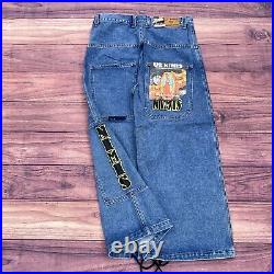 Vintage US NIMIS Super Wide Leg Baggy Skate Rave Cyber Punk Jnco Style Jeans