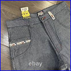 Vintage Y2K PACO USA Wide-Leg Skate Blue Jeans Size 31x32 JNCO Style New