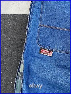 Vintage Y2K Wide Leg Baggy Jeans Jnco Style Kik Skate Rave Zipper Camo Sarali